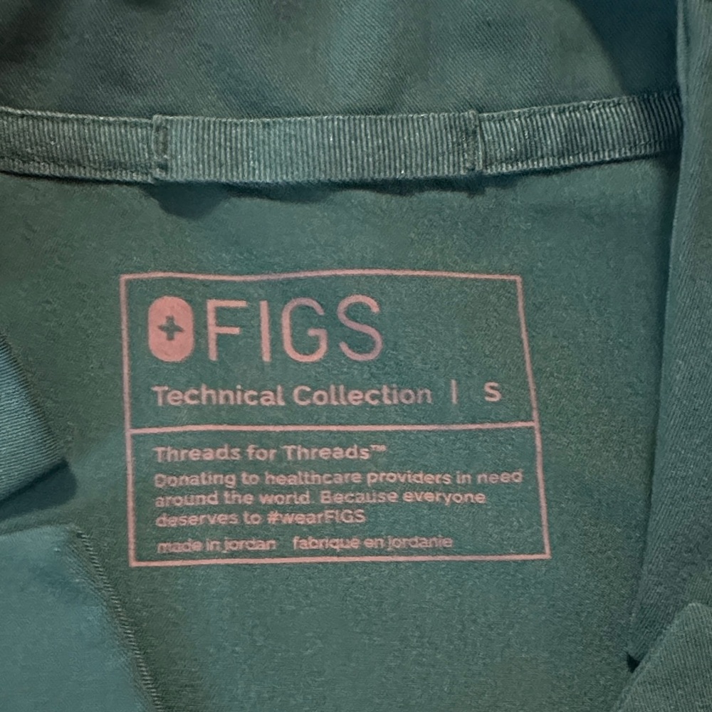 Figs Technical Collection Pants in Dark Green